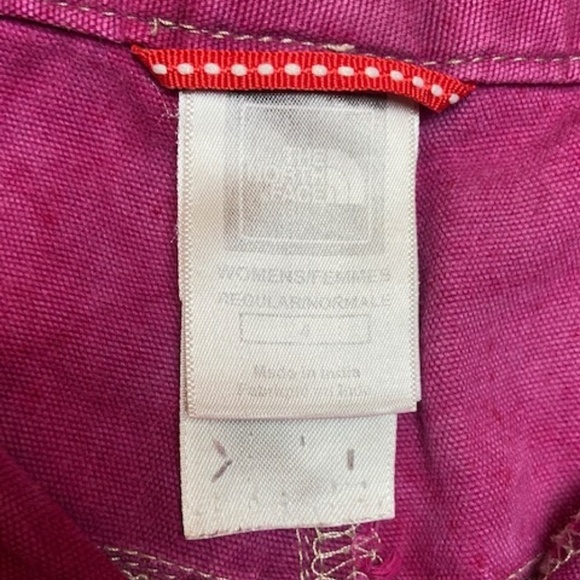 THE NORTH FACE Pink Splatter Wash Cargo Shorts 4 - Picture 5 of 5